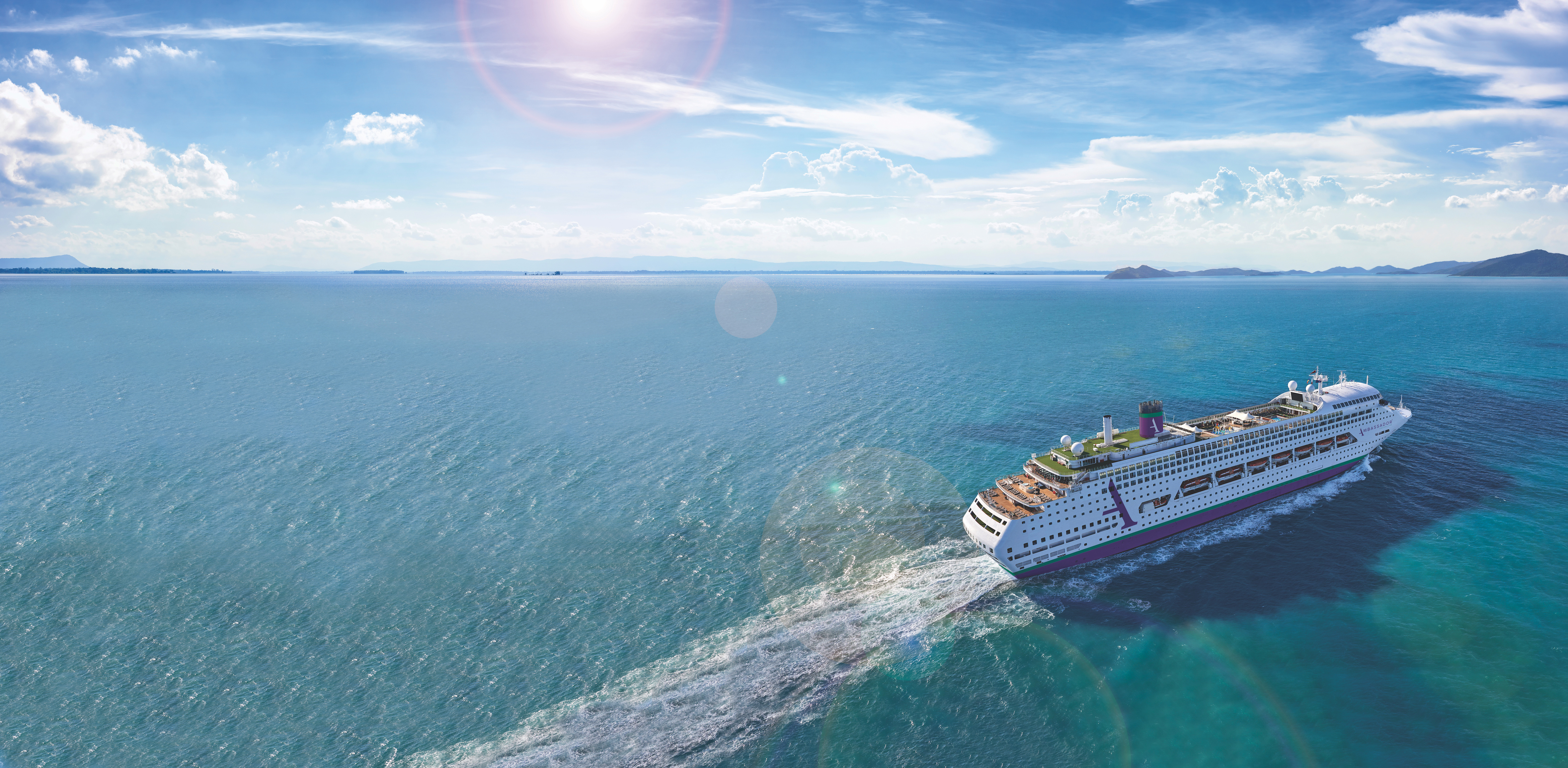 <p>Here she is, our flagship of the fleet, our first lady of the sea: Ambience. Derived from the French word for ‘surrounding’, our ambition at Ambassador is to create the optimum atmosphere onboard; one that brings out the best in each of us. The perfect ambience. <br></p>